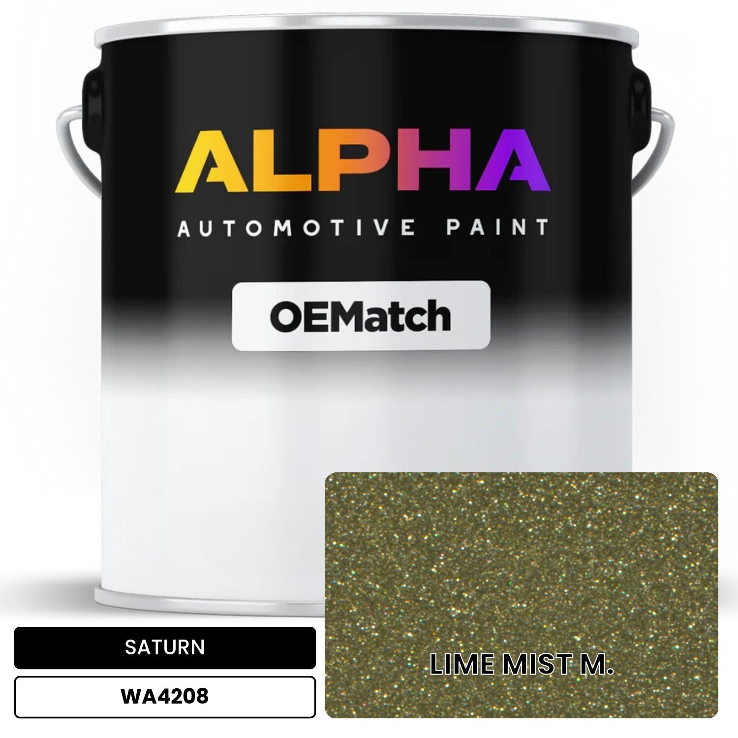 SATURN LIME MIST M. WA4208 OEMatch Basecoat