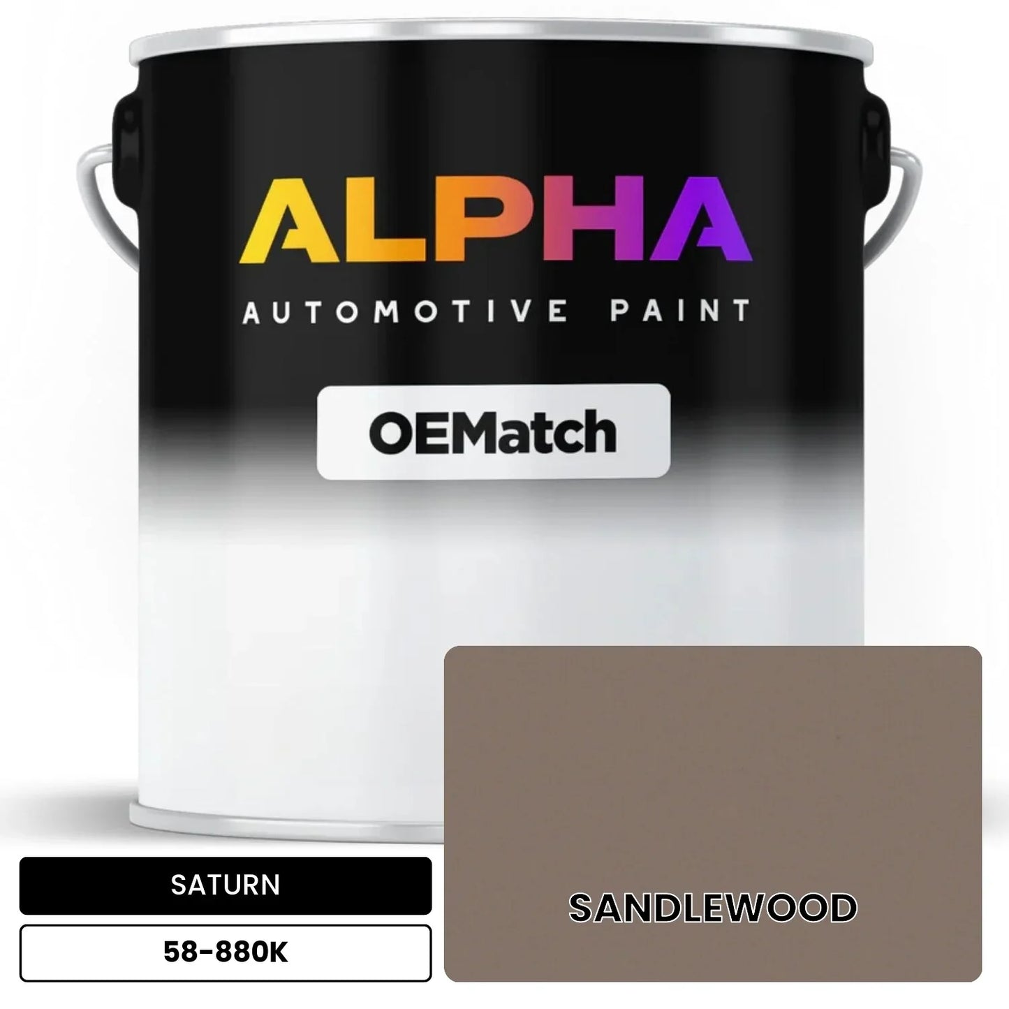 SATURN SANDLEWOOD 58-880K OEMatch Basecoat
