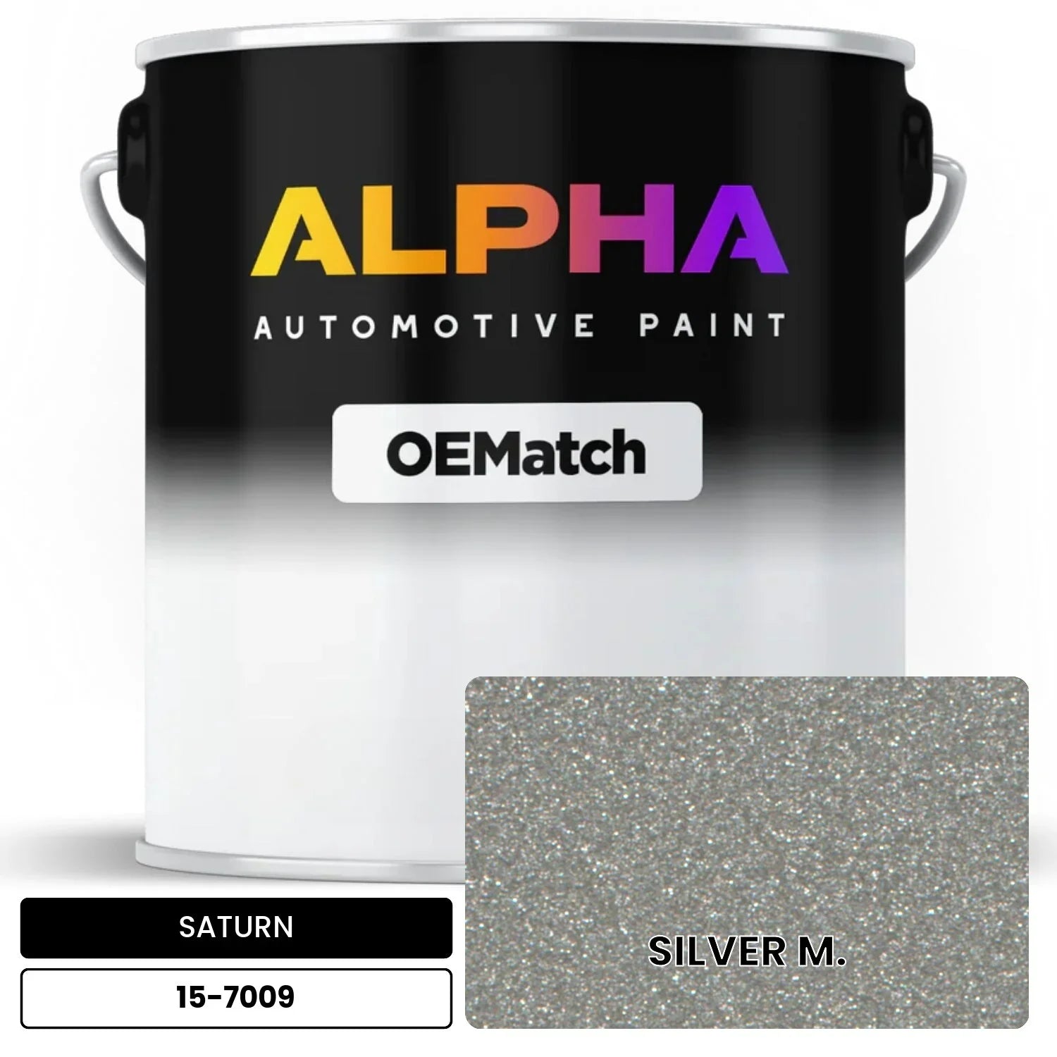 SATURN SILVER M. 15-7009 OEMatch Basecoat