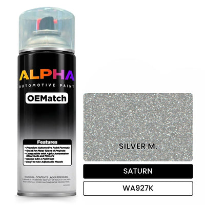 SATURN SILVER M. WA927K | OEMatch Automotive Spraycan