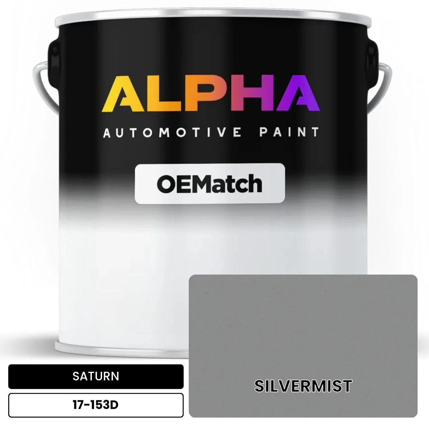 SATURN SILVERMIST 17-153D OEMatch Basecoat