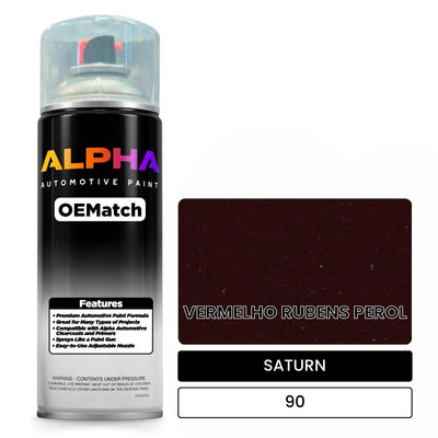 SATURN VERMELHO RUBENS PEROL 90 | OEMatch Automotive Spraycan