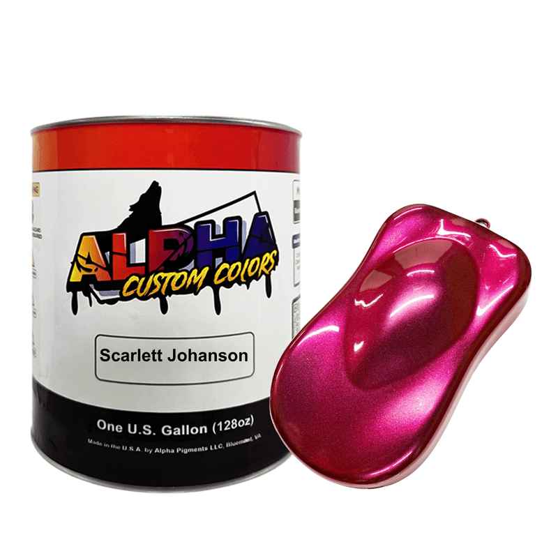 Scarlett Johanson Paint Basecoat Midcoat - The Spray Source - Alpha Pigments