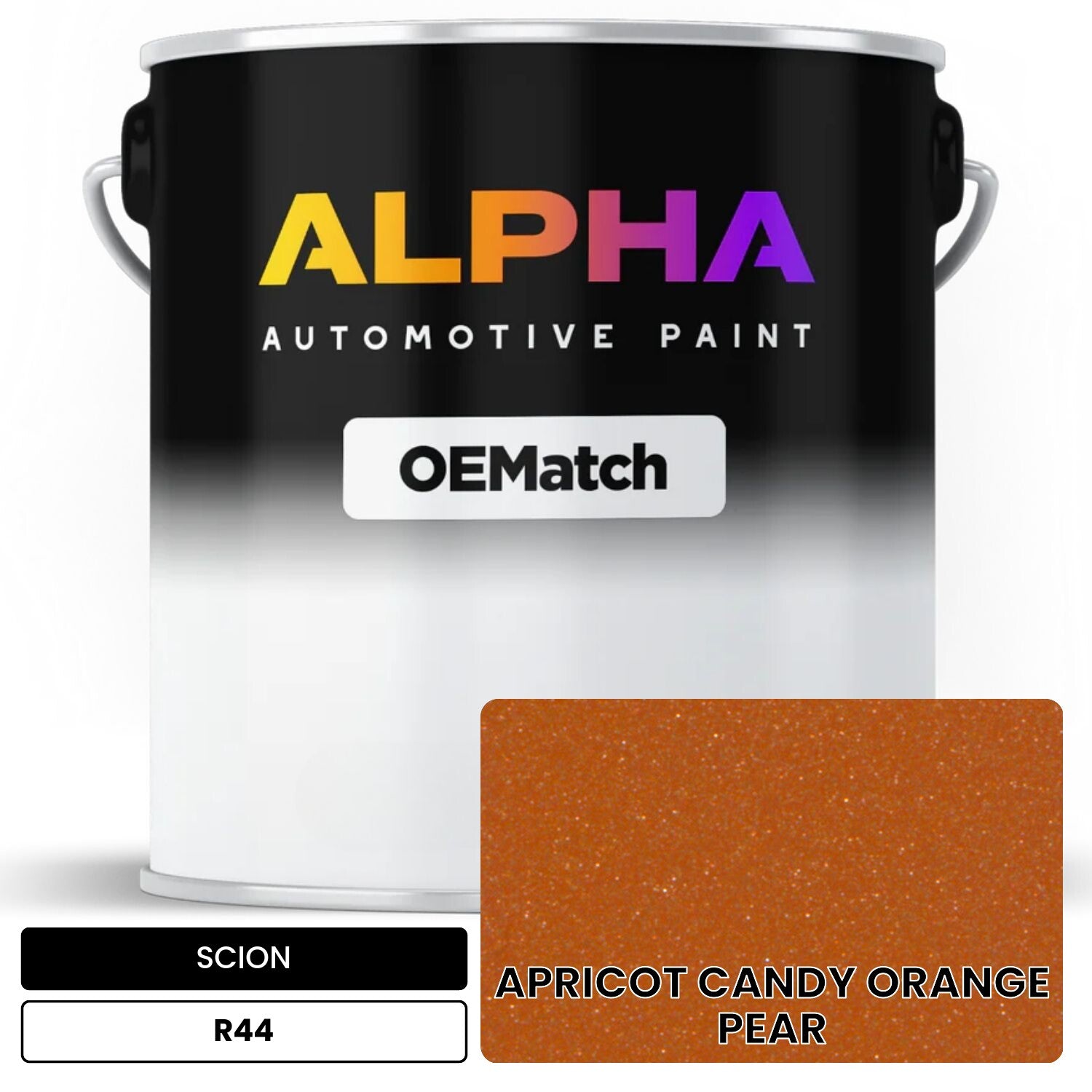 SCION APRICOT CANDY ORANGE PEAR R44 OEMatch Basecoat