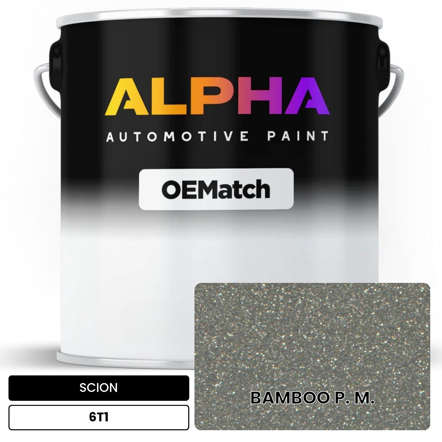 SCION BAMBOO P. M. 6T1 OEMatch Basecoat