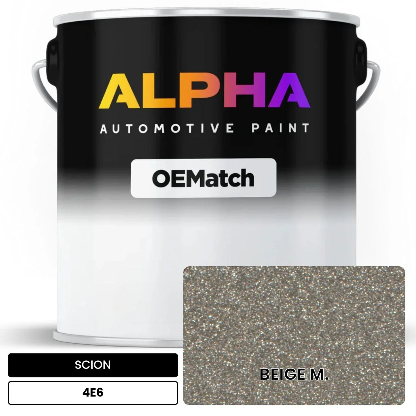 SCION BEIGE M. 4E6 OEMatch Basecoat