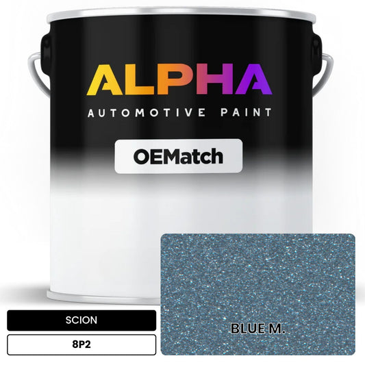SCION BLUE M. 8P2 OEMatch Basecoat