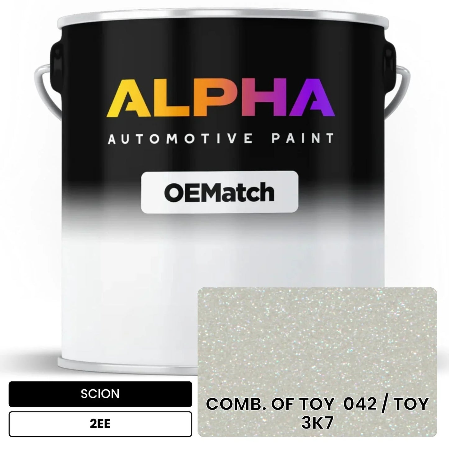 SCION COMB. OF TOY  042 / TOY  3K7 2EE OEMatch Basecoat