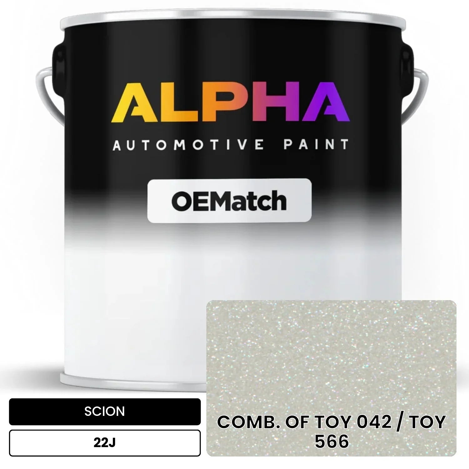 SCION COMB. OF TOY 042 / TOY 566 22J OEMatch Basecoat