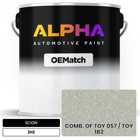 SCION COMB. OF TOY 057 / TOY 1B2 2HZ OEMatch Basecoat