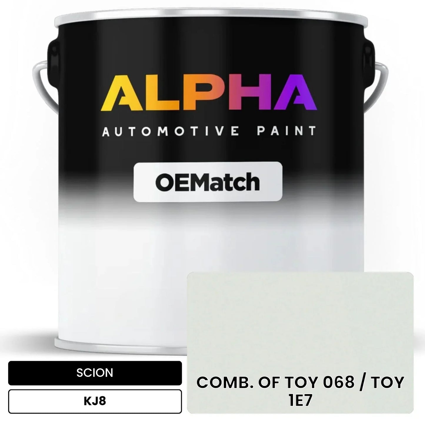 SCION COMB. OF TOY 068 / TOY 1E7 KJ8 OEMatch Basecoat