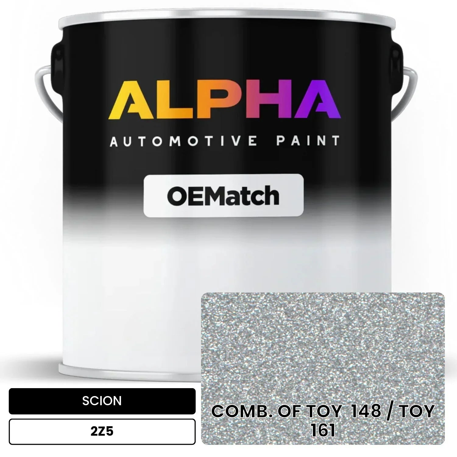 SCION COMB. OF TOY  148 / TOY  161 2Z5 OEMatch Basecoat