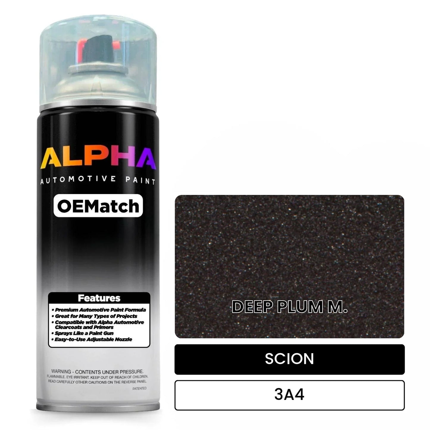 SCION DEEP PLUM M. 3A4 OEMatch Spraycan