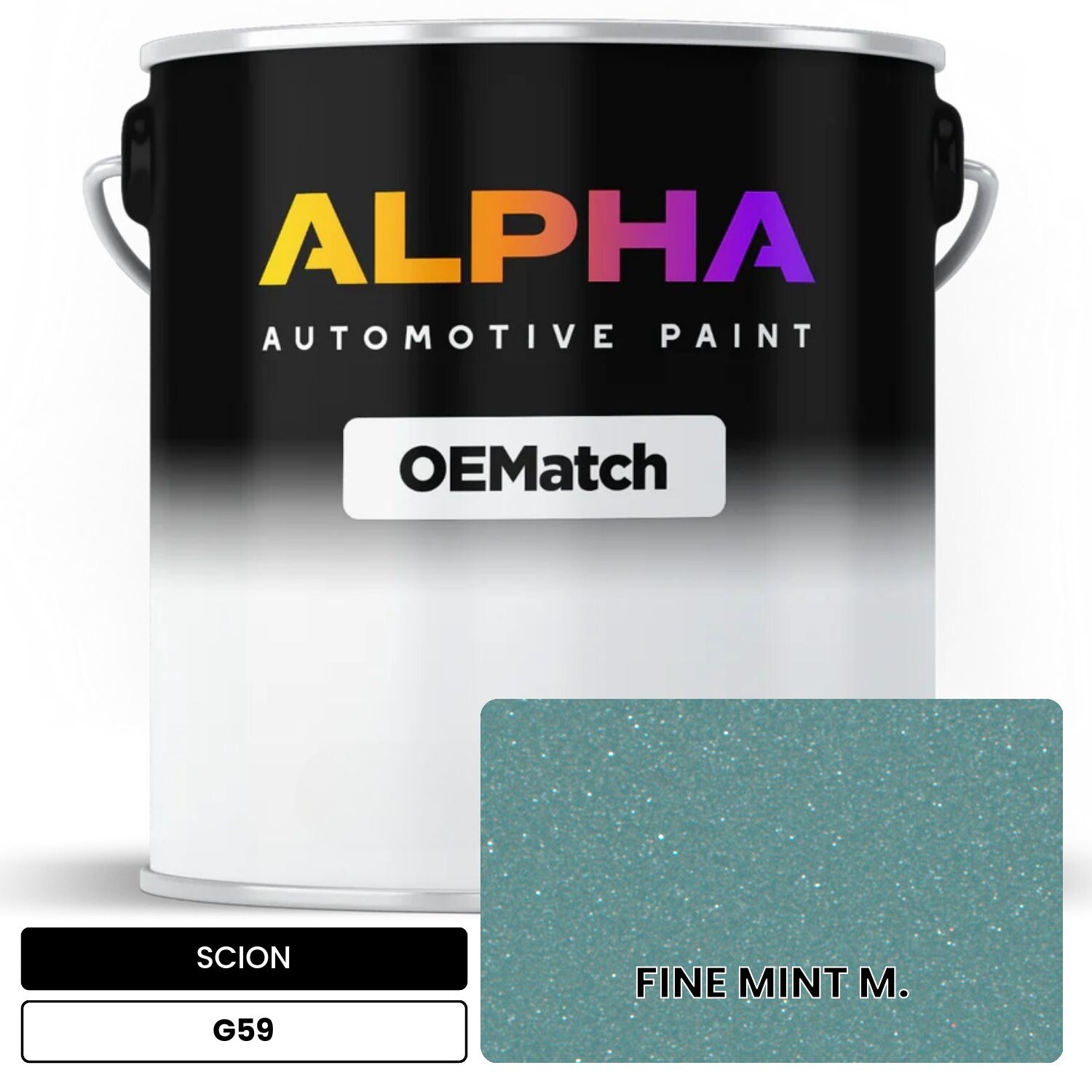 SCION FINE MINT M. G59 OEMatch Basecoat