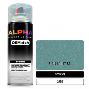 SCION FINE MINT M. G59 | OEMatch Automotive Spraycan