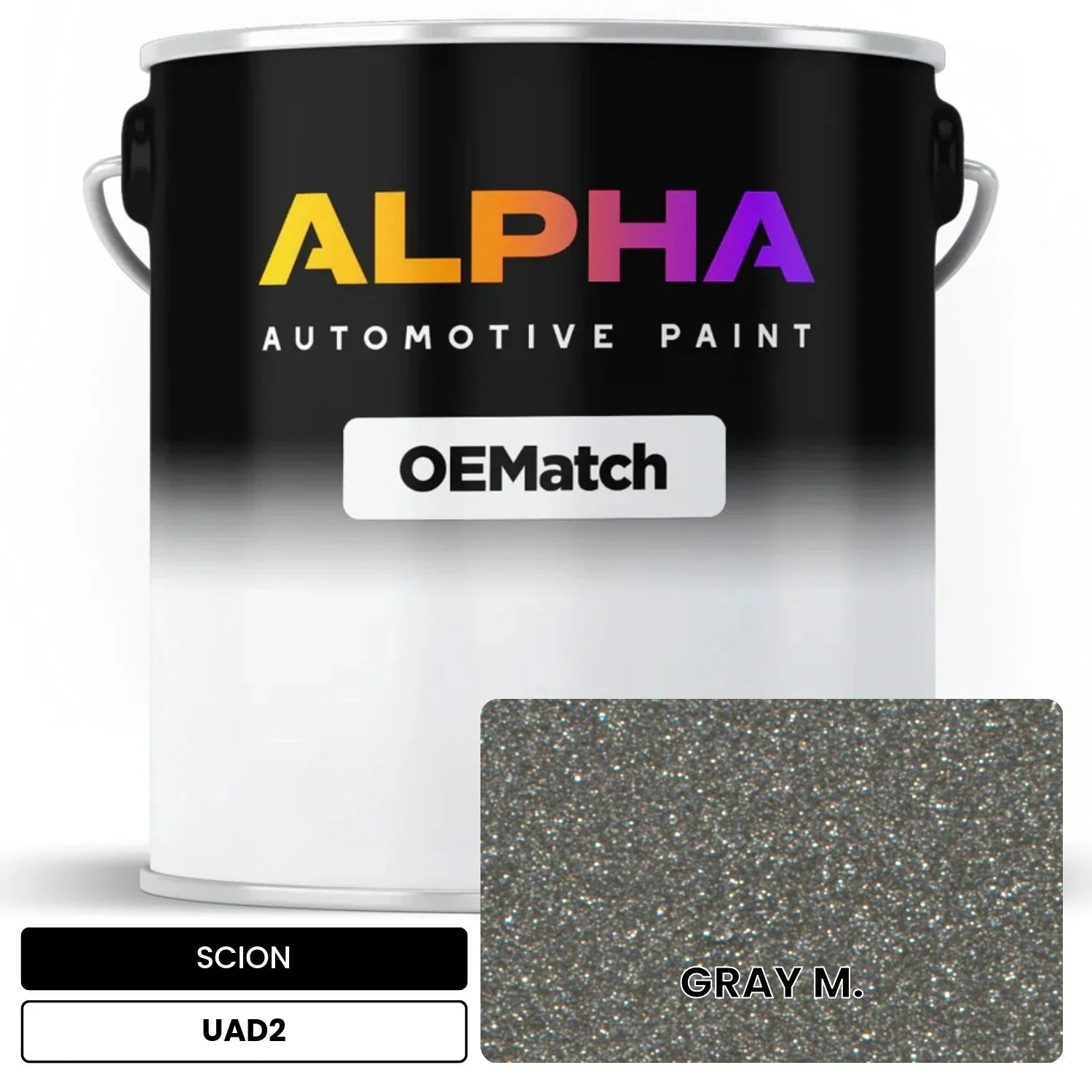 SCION GRAY M. UAD2 OEMatch Basecoat