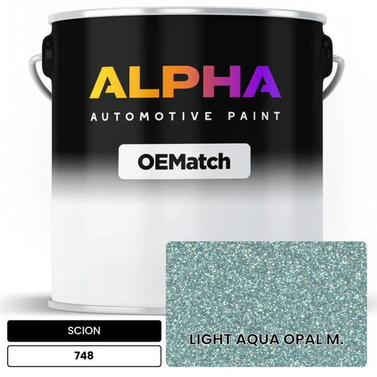 SCION LIGHT AQUA OPAL M. 748 OEMatch Basecoat