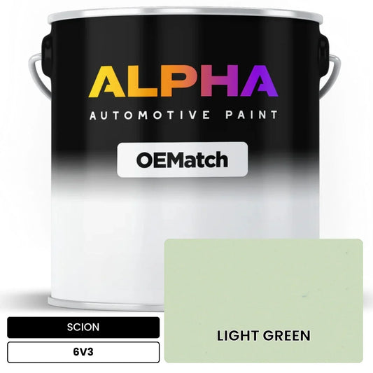 SCION LIGHT GREEN 6V3 OEMatch Basecoat