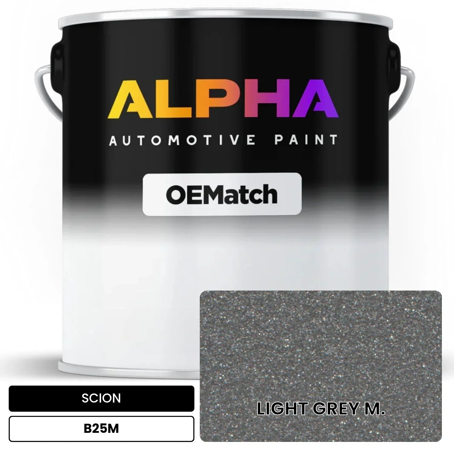 SCION LIGHT GREY M. B25M OEMatch Basecoat
