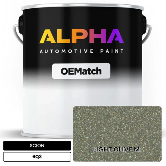 SCION LIGHT OLIVE M. 6Q3 OEMatch Basecoat
