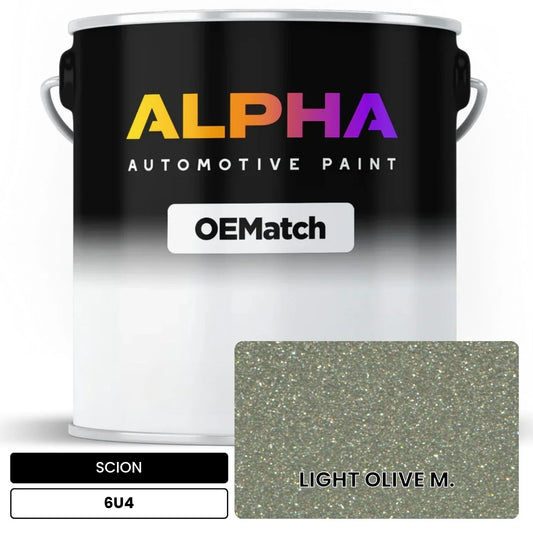 SCION LIGHT OLIVE M. 6U4 OEMatch Basecoat