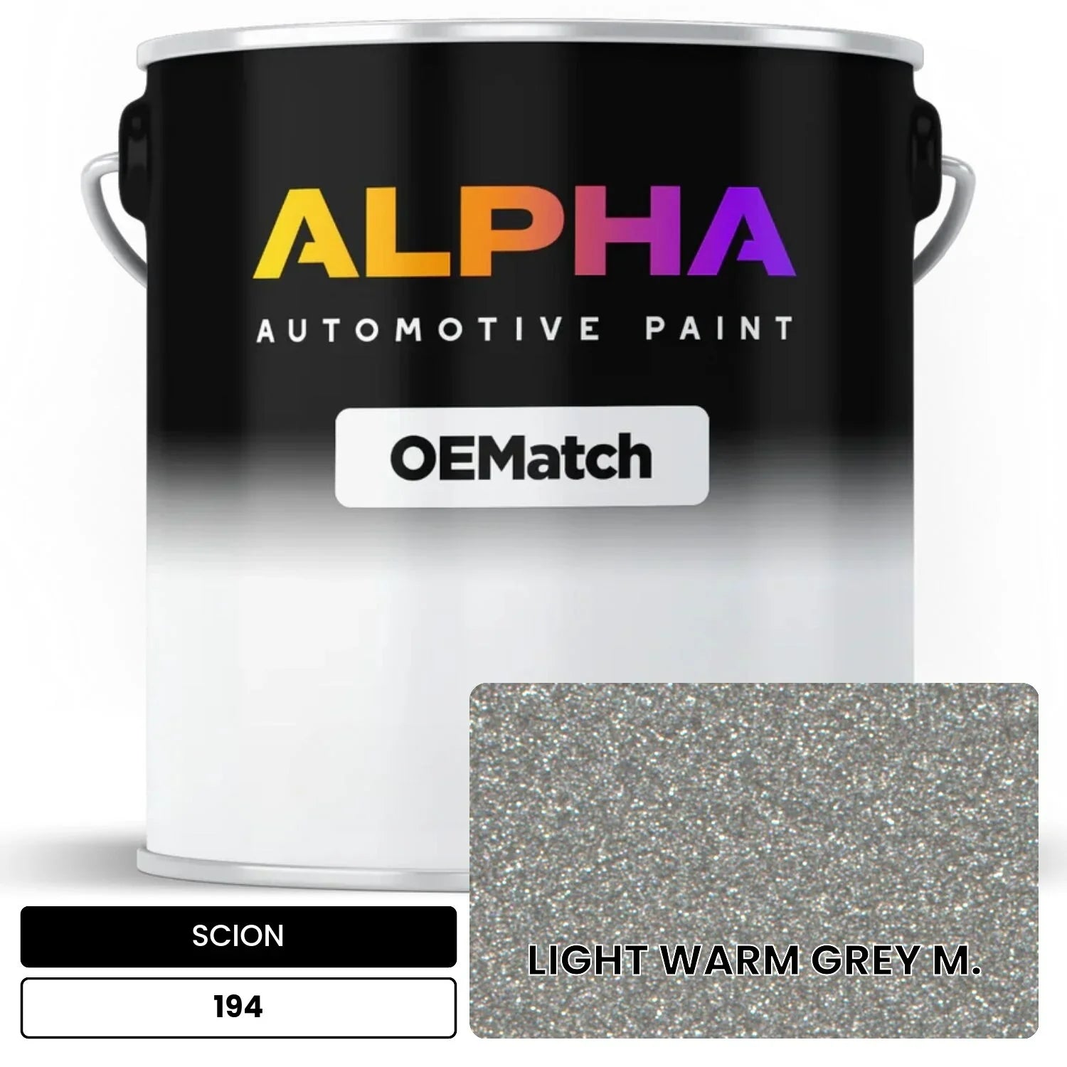 SCION LIGHT WARM GREY M. 194 OEMatch Basecoat