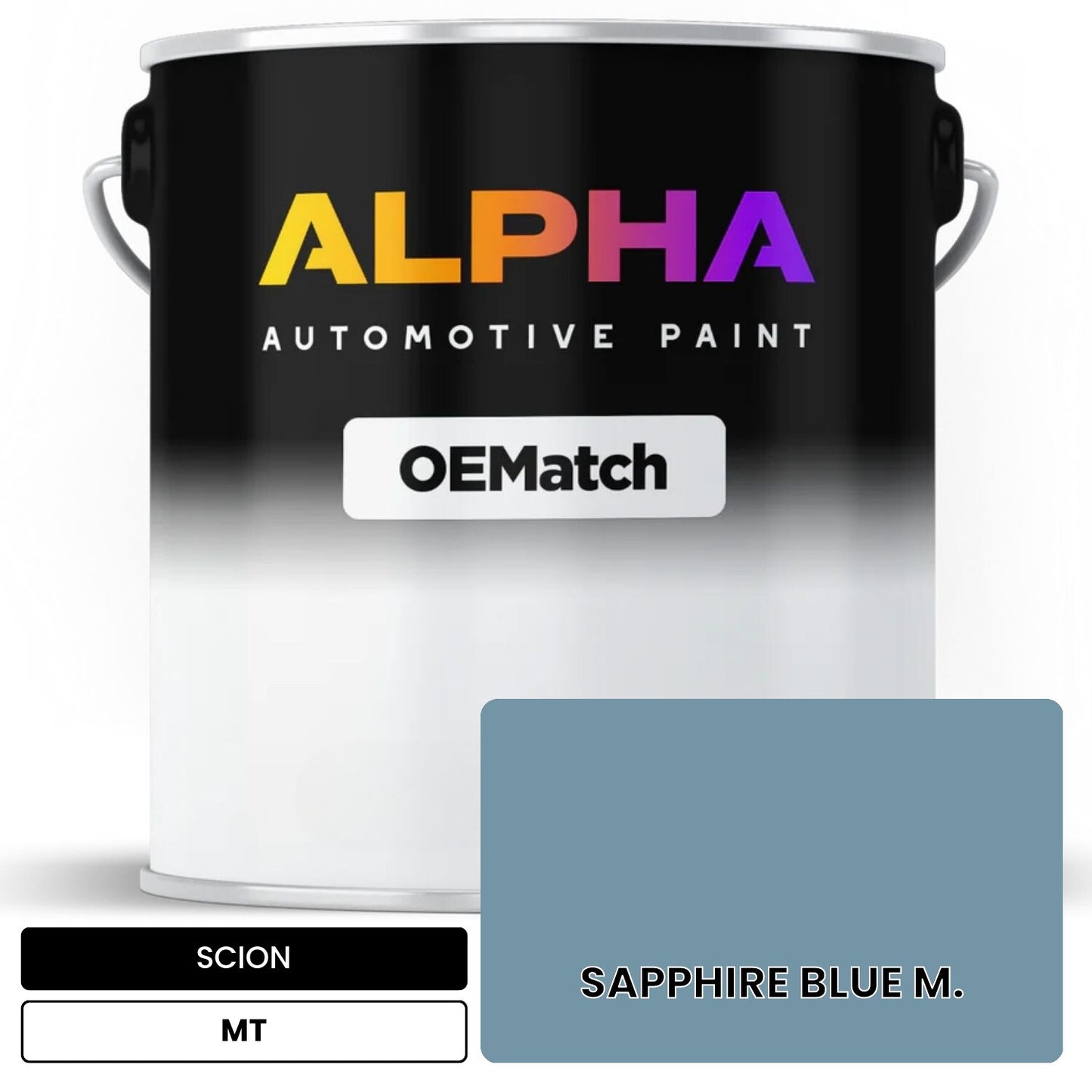 SCION SAPPHIRE BLUE M. MT OEMatch Basecoat
