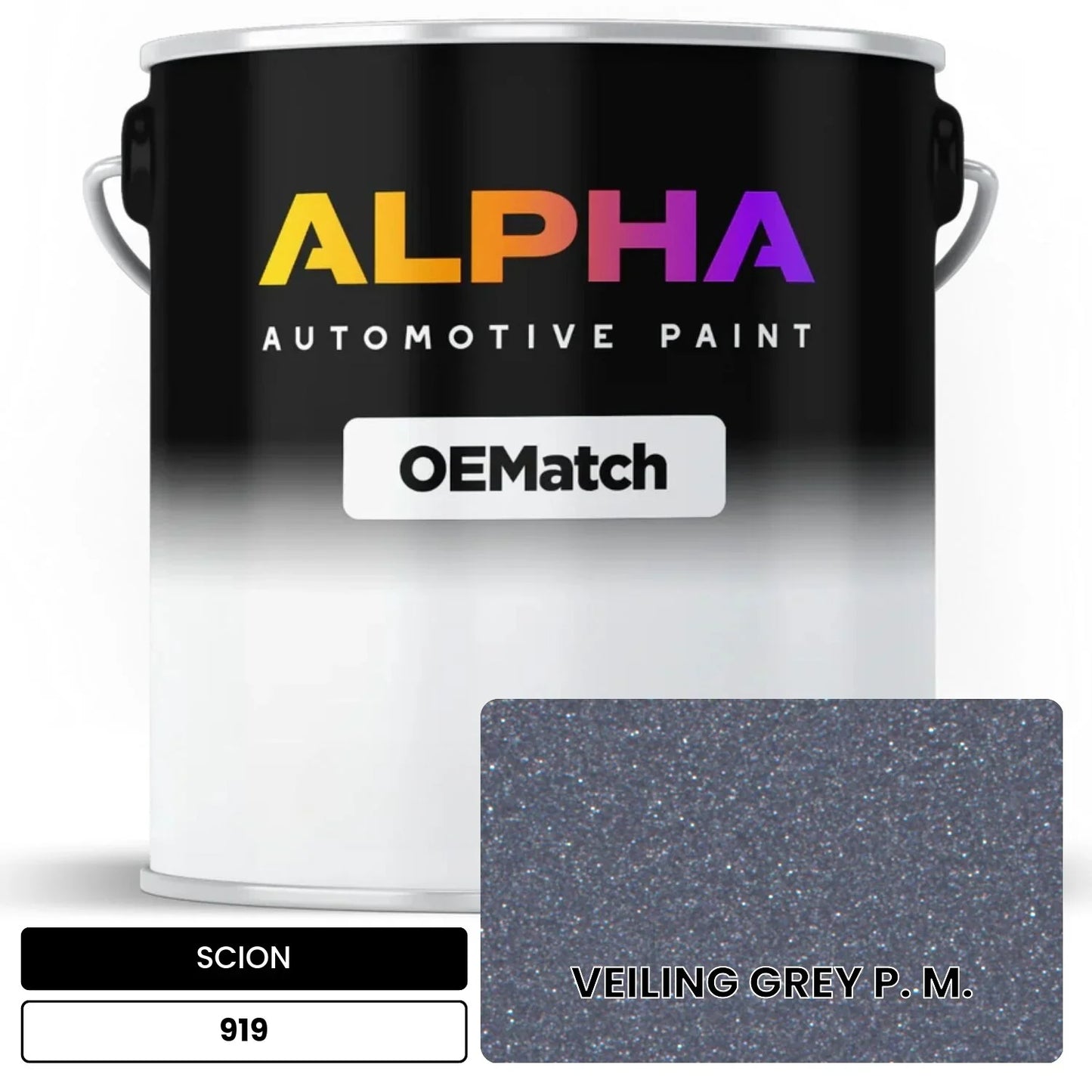 SCION VEILING GREY P. M. 919 OEMatch Basecoat