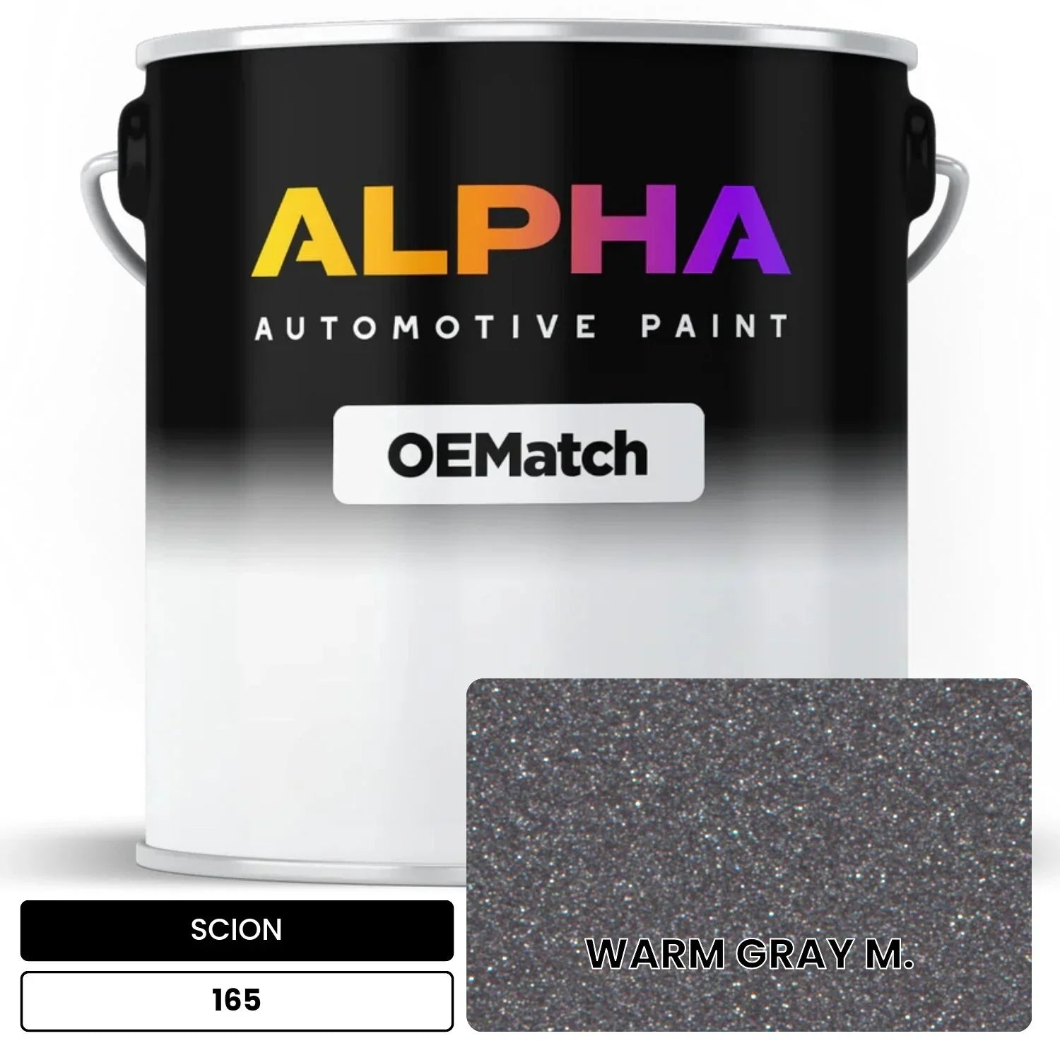 SCION WARM GRAY M. 165 OEMatch Basecoat