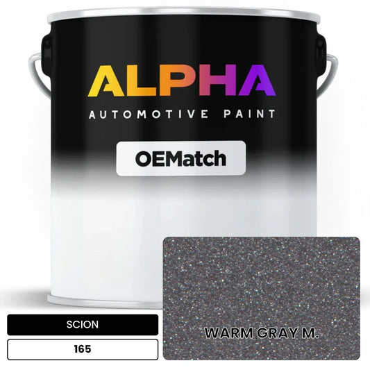 SCION WARM GRAY M. 165 OEMatch Basecoat