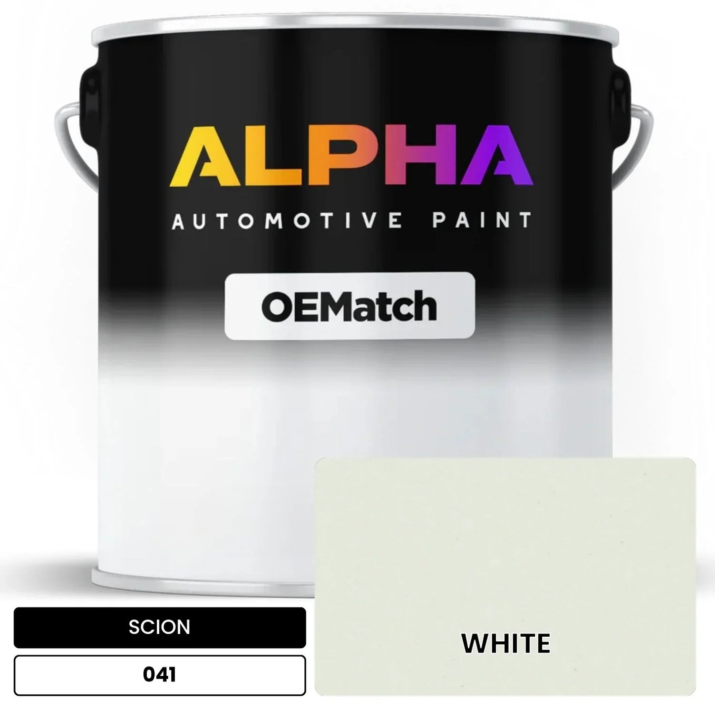 SCION WHITE 041 OEMatch Basecoat