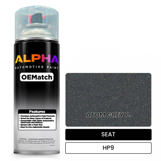 SEAT ATOM GREY P. HP9 OEMatch Spraycan