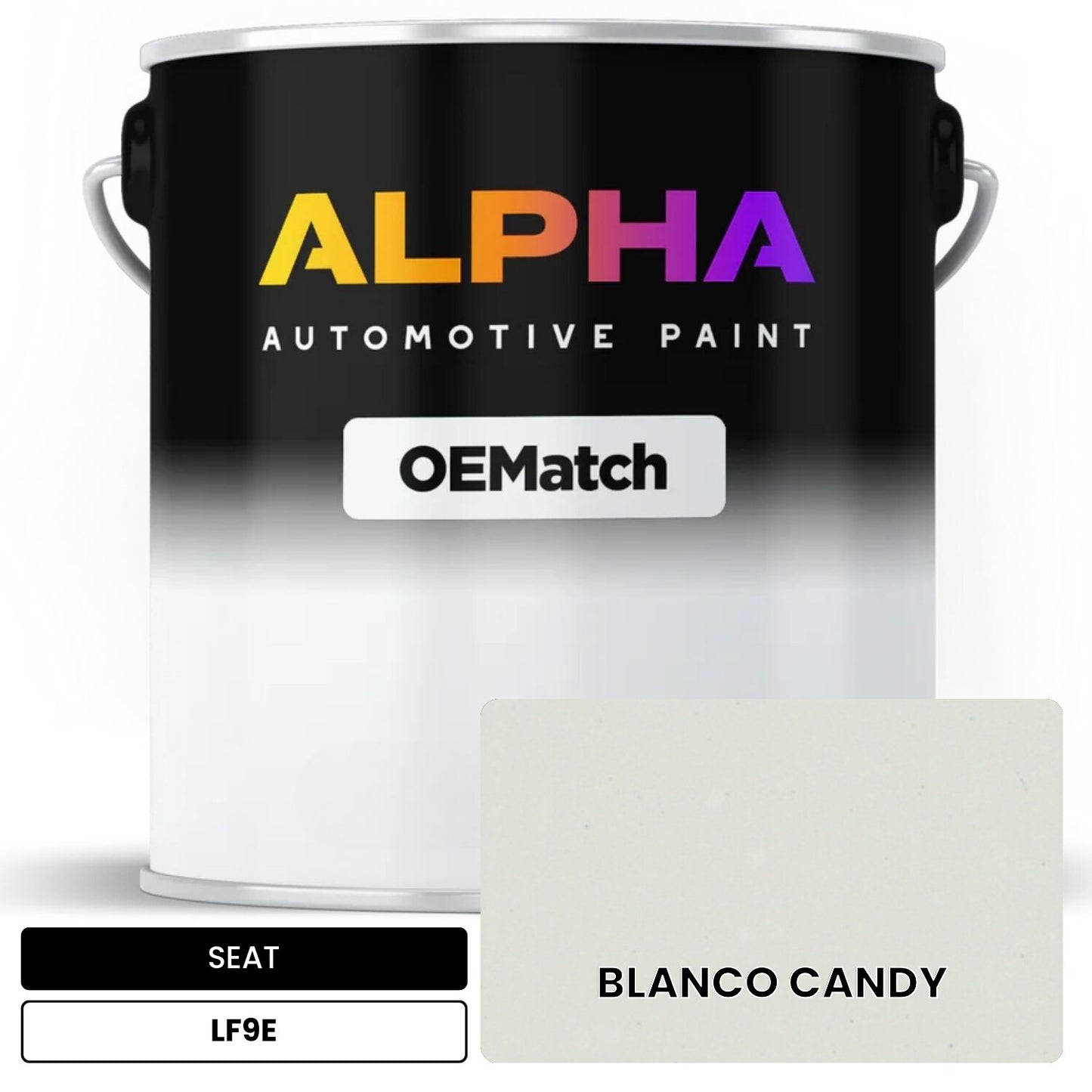 SEAT BLANCO CANDY LF9E OEMatch Basecoat