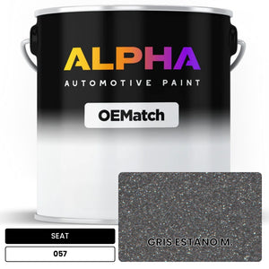 SEAT GRIS ESTANO M. 057 | OEMatch Automotive Basecoat