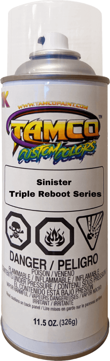 Sinister Triple Reboot Series Spray Can - The Spray Source - Tamco Paint