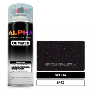 SKODA SPACE VIOLETT P. LF4Z | OEMatch Automotive Spraycan