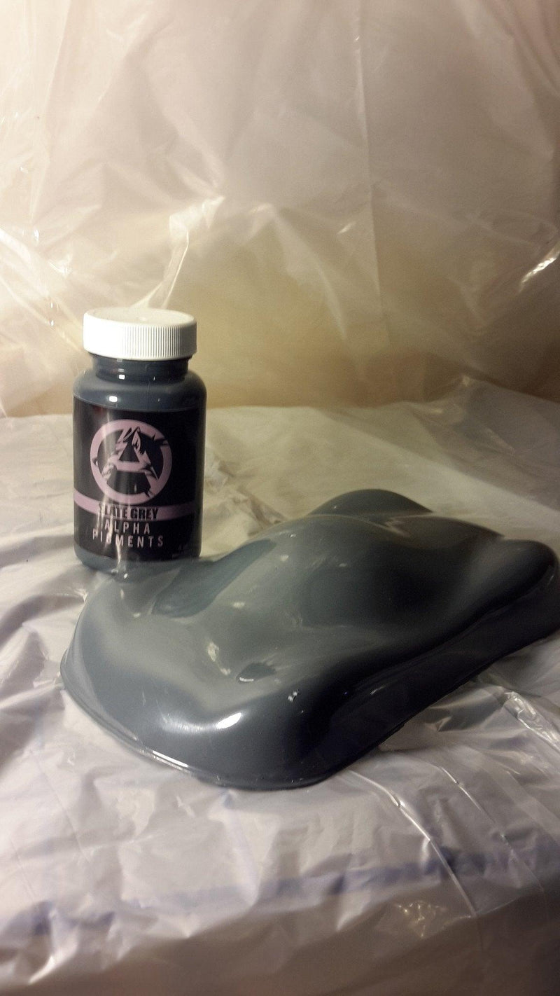 Slate Gray Drop In Pigment | Liquid Wrap or Bedliner - The Spray Source - Alpha Pigments