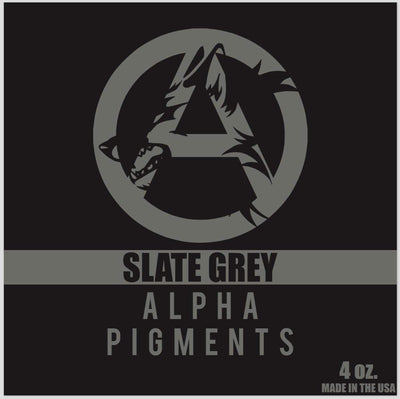 Slate Gray Drop In Pigment | Liquid Wrap or Bedliner - The Spray Source - Alpha Pigments