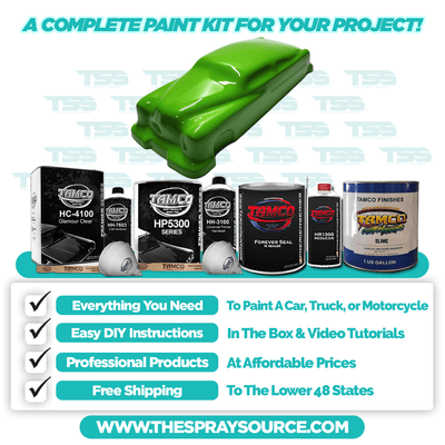 Slime Car Kit (White Ground Coat) - The Spray Source - Tamco Paint