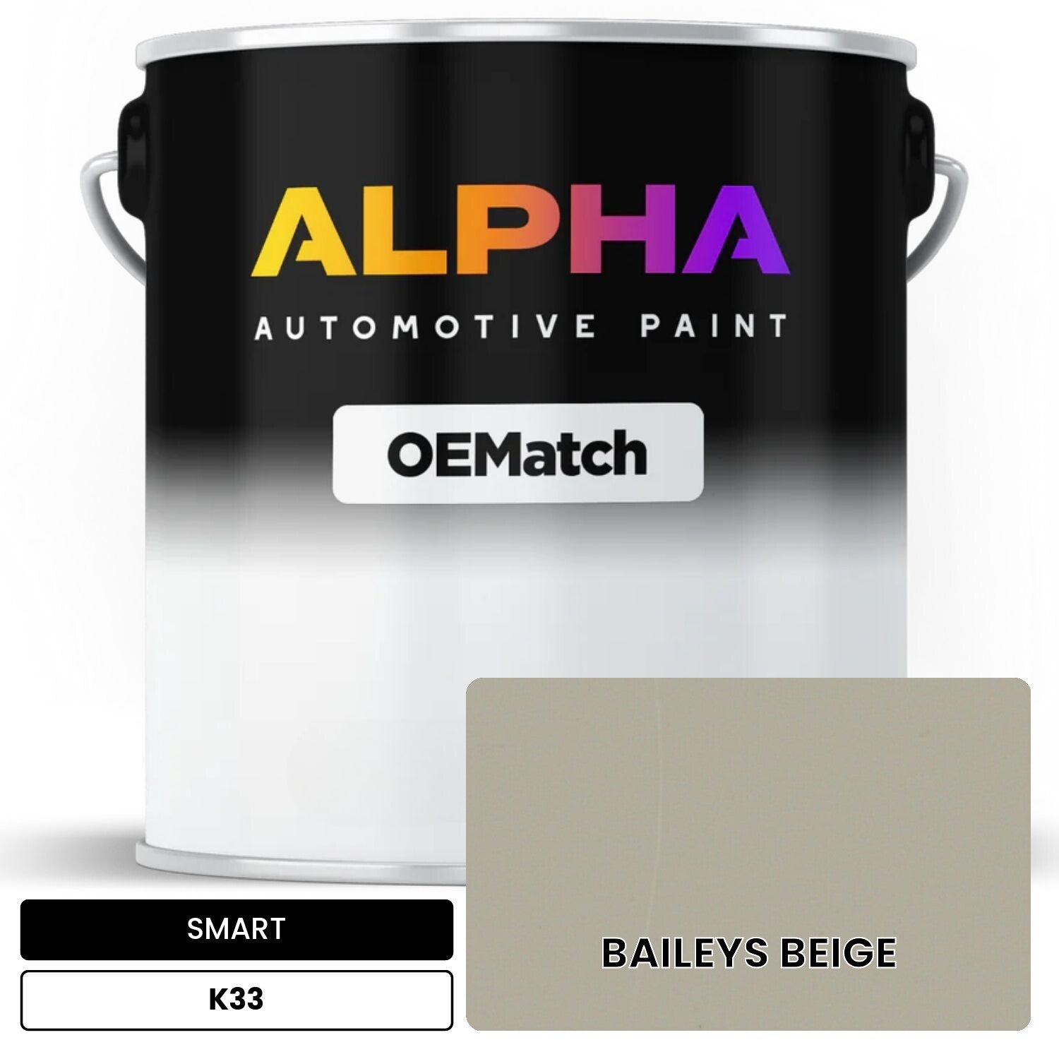 SMART BAILEYS BEIGE K33 OEMatch Basecoat