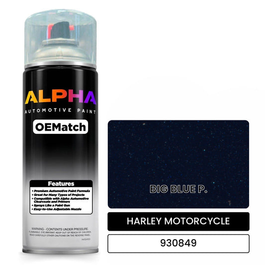 Harley-Davidson Big Blue Pearl 930849 | OEMatch Spray Can