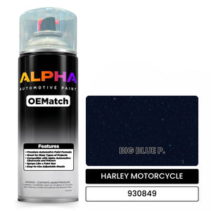 Harley-Davidson Big Blue Pearl 930849 | OEMatch Spray Can