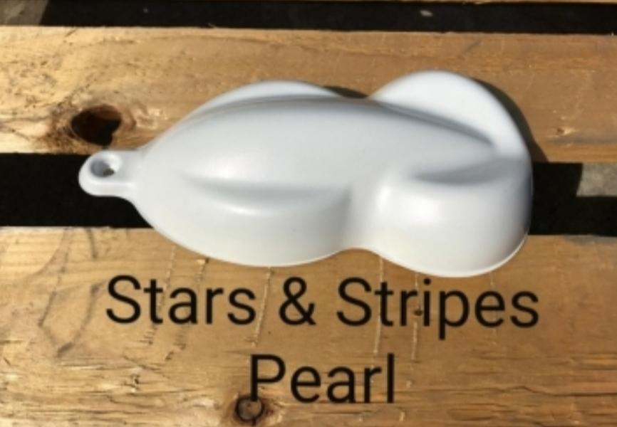Stars & Stripes White Pearl Basecoat - Tamco Paint - Custom Color - The Spray Source - Tamco Paint