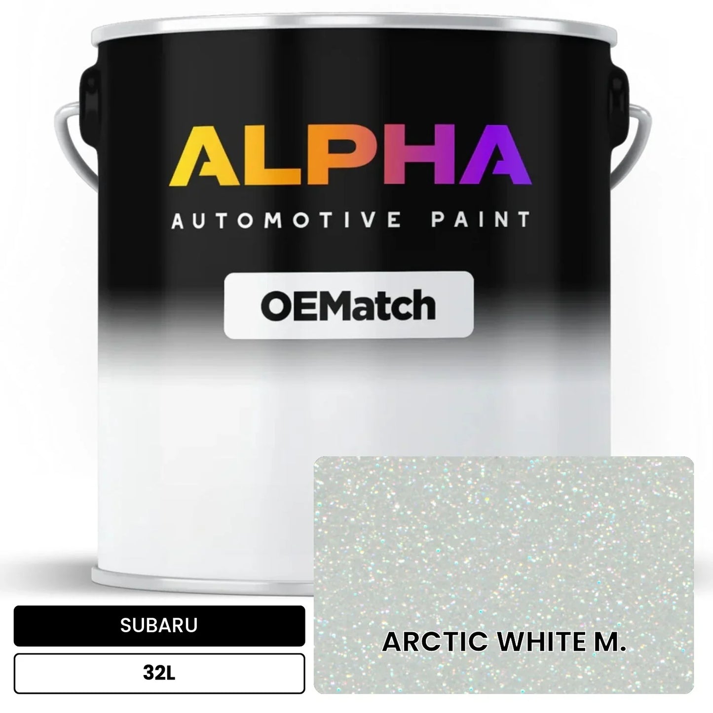 SUBARU ARCTIC WHITE M. 32L OEMatch Basecoat