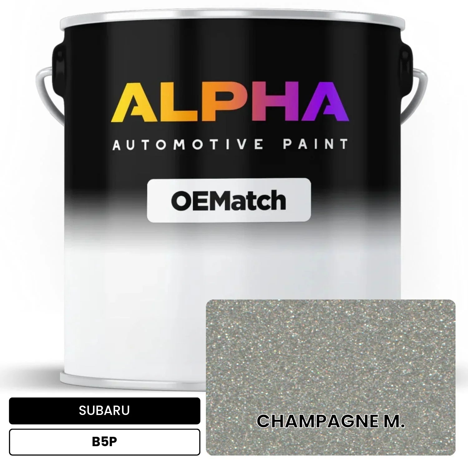 SUBARU CHAMPAGNE M. B5P OEMatch Basecoat