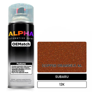 SUBARU COPPER ORANGE P. M. 12K | OEMatch Automotive Spraycan