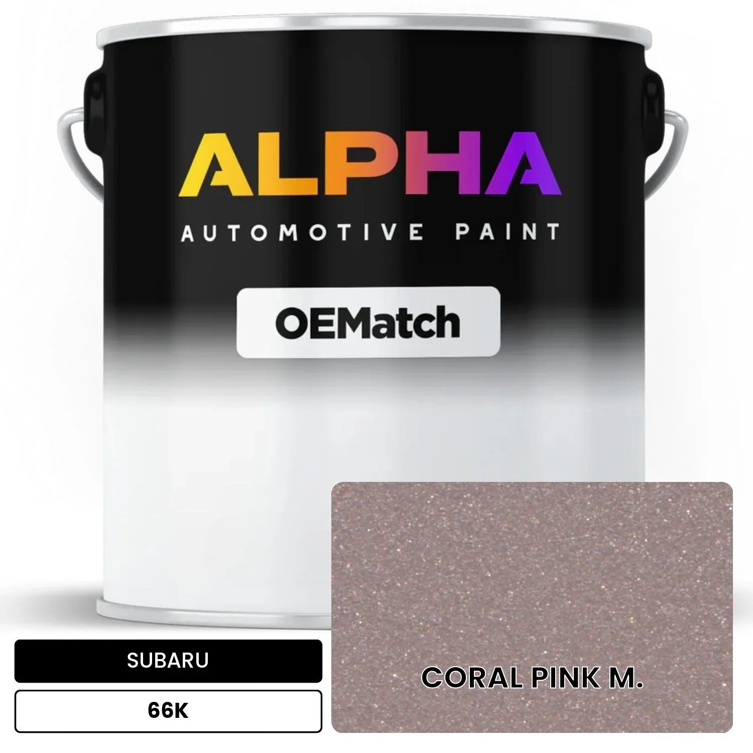 SUBARU CORAL PINK M. 66K OEMatch Basecoat