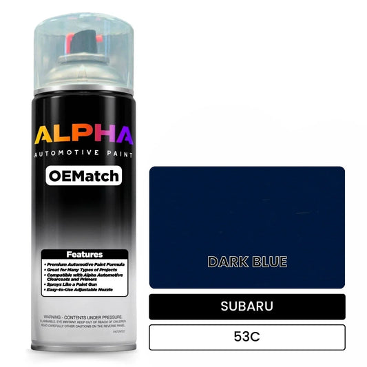 SUBARU DARK BLUE 53C OEMatch Spraycan