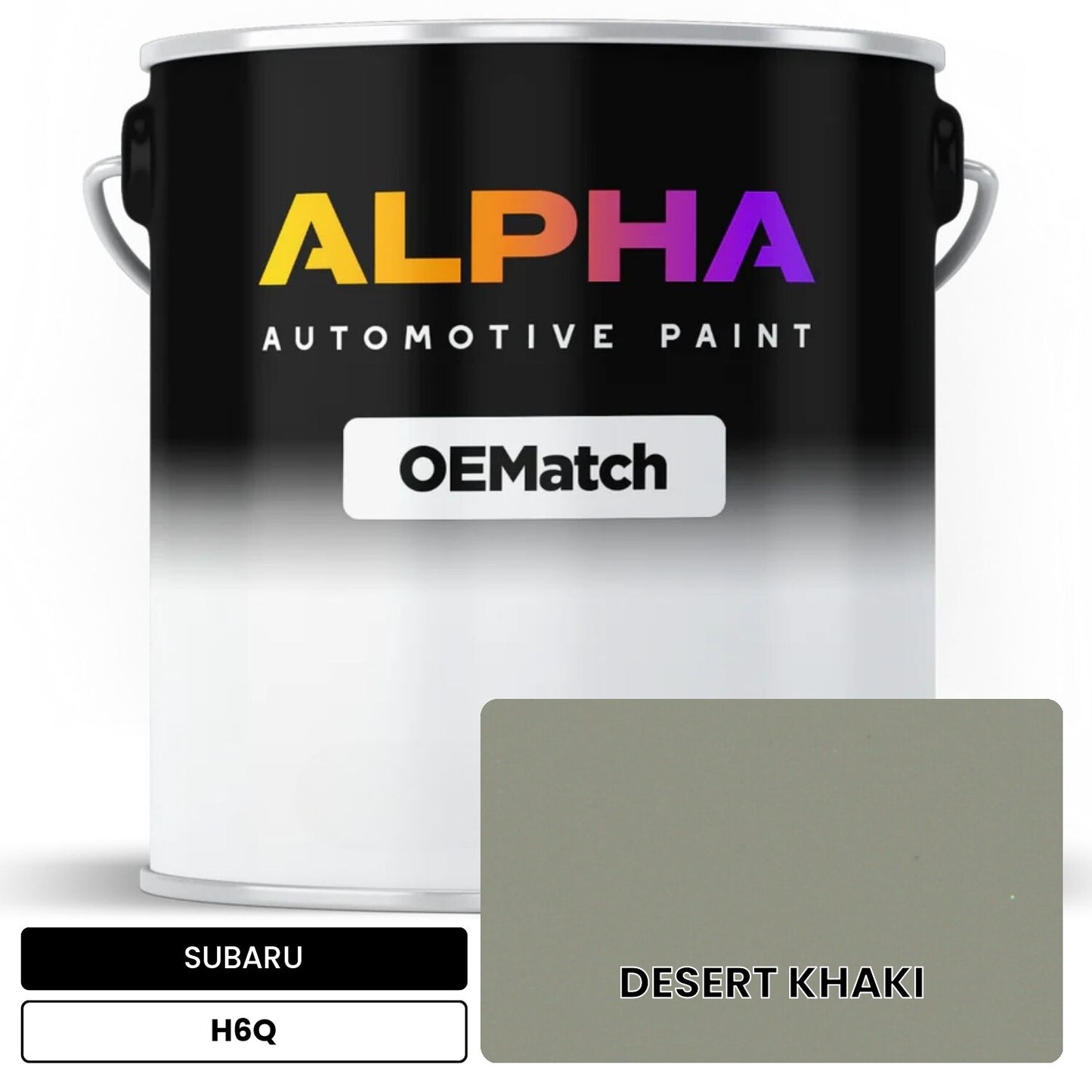 SUBARU DESERT KHAKI H6Q OEMatch Basecoat