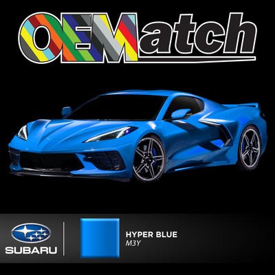 Subaru Hyper Blue | OEM Drop-In Pigment - The Spray Source - Alpha Pigments